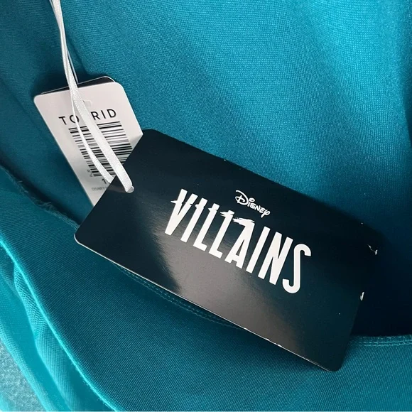 TORRID x DISNEY VILLAINS Green Tulle Graphic Pull On Waist Lined Skirt Size 3X - Picture 5 of 9